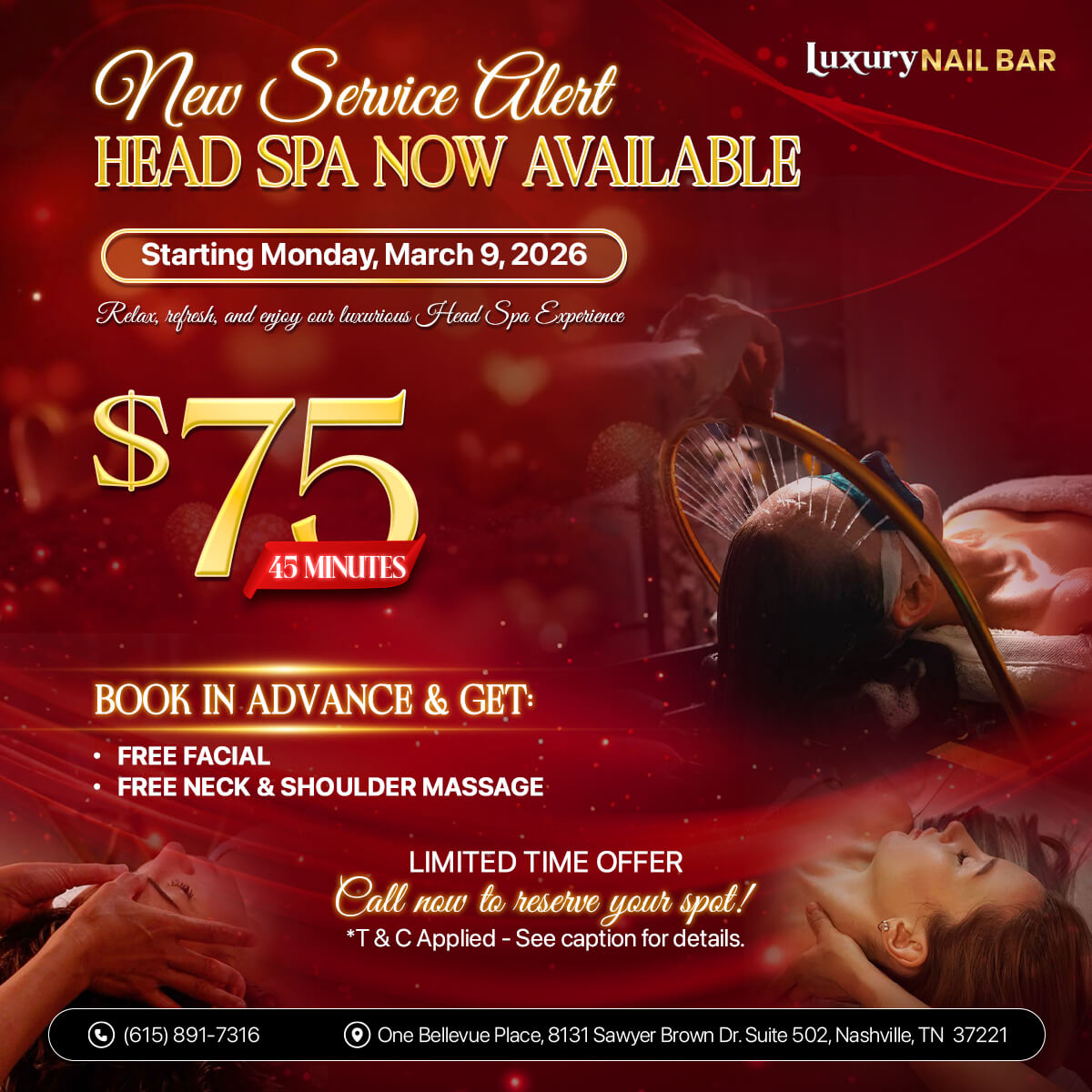 🍀 Luxury Nail Bar - Promotion 🍀